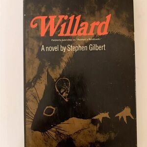 Willard Novel by Stephen‎ Gilbert - Black Cover
